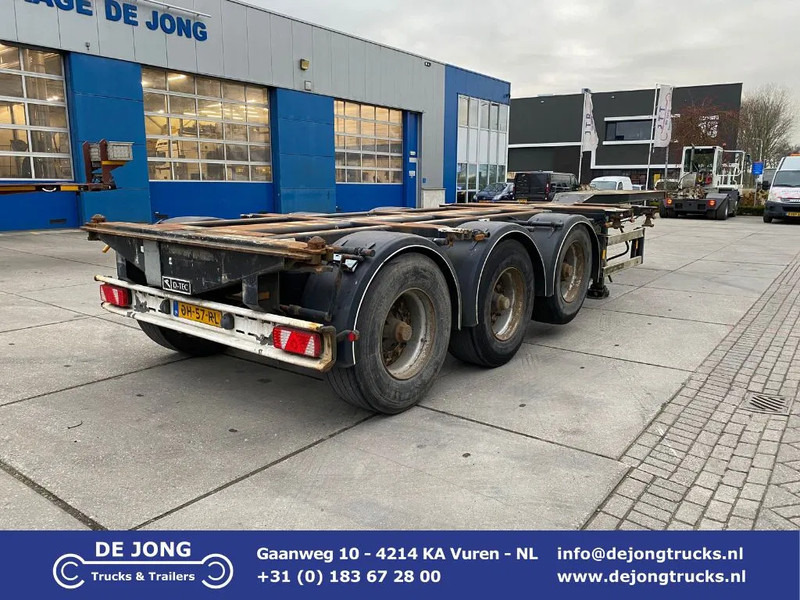 D-Tec FT-43-03V / Flexitrailer / 2x Extendable / BPW / 1x Lift Axle - Containerbil/ Växelflak semitrailer: bild 1 D-Tec FT-43-03V / Flexitrailer / 2x Extendable / BPW / 1x Lift Axle - Containerbil/ Växelflak semitrailer: bild 1