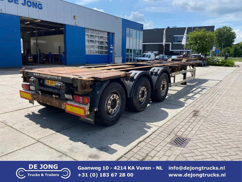 Krone SD Chassis / ADR / 2x Extendable / MB + Disc / 2x Lift Axle - Containerbil/ Växelflak semitrailer: bild 1 Krone SD Chassis / ADR / 2x Extendable / MB + Disc / 2x Lift Axle - Containerbil/ Växelflak semitrailer: bild 1