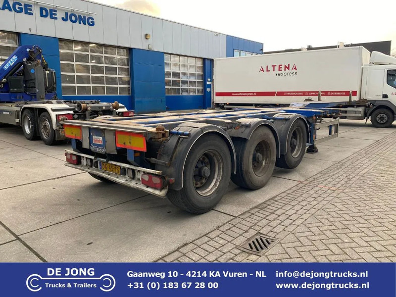 Nooteboom FT-43-03V / 2x Extendable / 1x Lift Axle / BPW + Disc - Containerbil/ Växelflak semitrailer: bild 1 Nooteboom FT-43-03V / 2x Extendable / 1x Lift Axle / BPW + Disc - Containerbil/ Växelflak semitrailer: bild 1