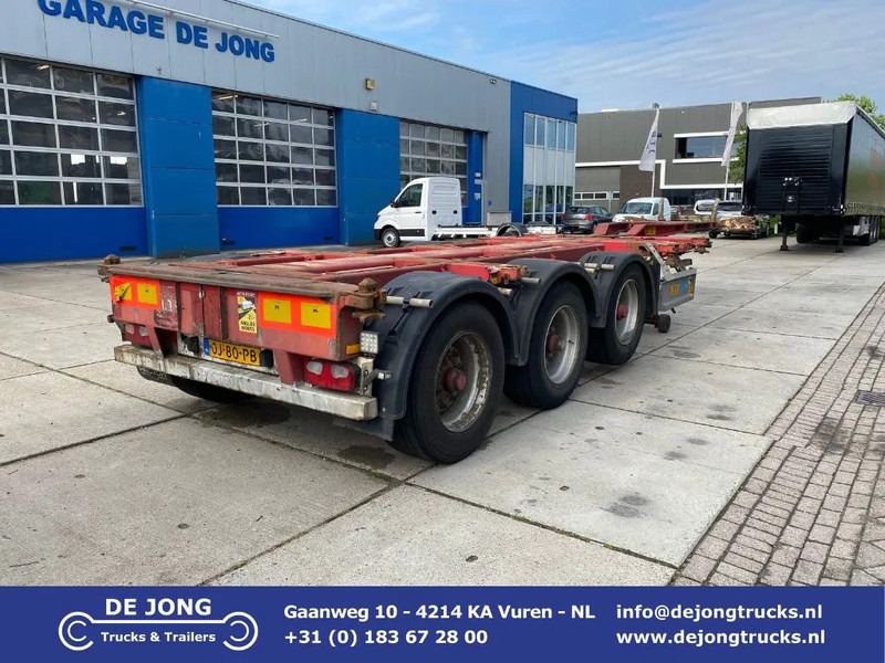 Pacton T3-010 Multi / 3x Extendable / 1x Lift Axle - Containerbil/ Växelflak semitrailer: bild 1 Pacton T3-010 Multi / 3x Extendable / 1x Lift Axle - Containerbil/ Växelflak semitrailer: bild 1