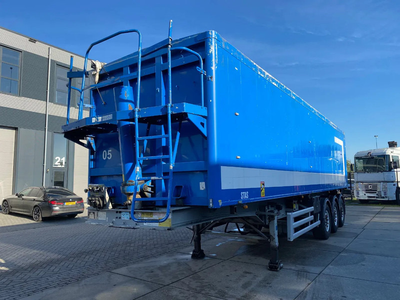 Stas SA339K / Tipper ALU / 58 M3 / Mercedes + Disc / 1x Lift Axle - Tippbil semitrailer: bild 4 Stas SA339K / Tipper ALU / 58 M3 / Mercedes + Disc / 1x Lift Axle - Tippbil semitrailer: bild 4