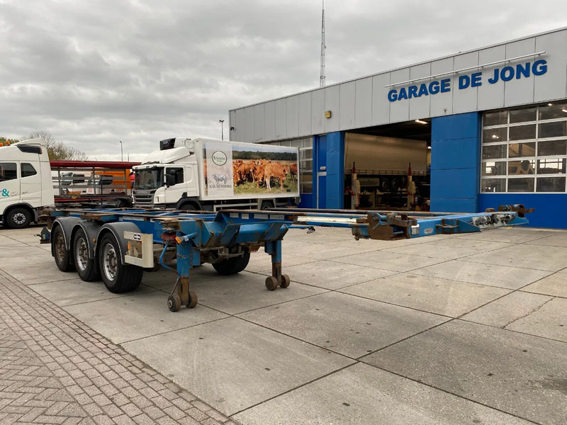 Van Hool 3B0079 / 2x Extendable / SAF + Disc - Containerbil/ Växelflak semitrailer: bild 4 Van Hool 3B0079 / 2x Extendable / SAF + Disc - Containerbil/ Växelflak semitrailer: bild 4