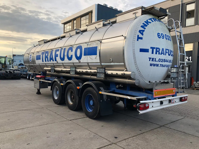 Van Hool Tank / 33.280 LT / 4 compartments / ADR / Inox - Tanktrailer: bild 3 Van Hool Tank / 33.280 LT / 4 compartments / ADR / Inox - Tanktrailer: bild 3