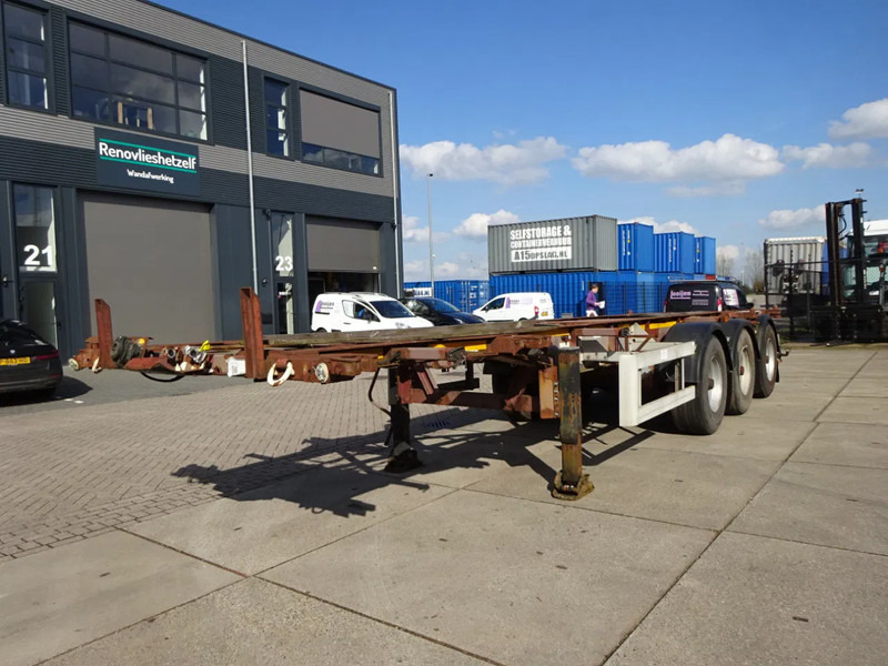 Van Hool Tank Chassis 20 + 30 FT / ADR / BPW + Drum - Containerbil/ Växelflak semitrailer: bild 4 Van Hool Tank Chassis 20 + 30 FT / ADR / BPW + Drum - Containerbil/ Växelflak semitrailer: bild 4