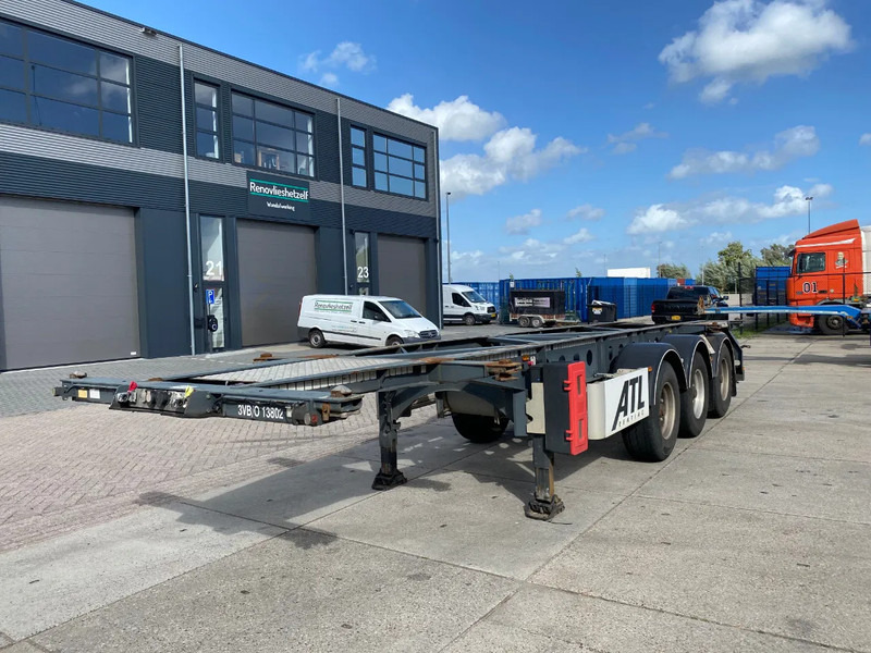 Van Hool Tank chassis / ADR / BPW + DISC / 20-30 FT - Containerbil/ Växelflak semitrailer: bild 3 Van Hool Tank chassis / ADR / BPW + DISC / 20-30 FT - Containerbil/ Växelflak semitrailer: bild 3