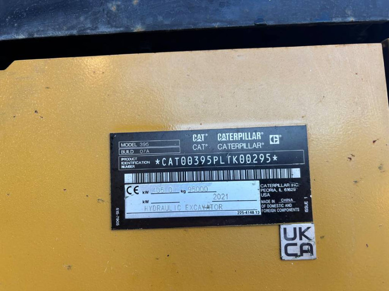 Cat 395 - Bandgrävare: bild 5 Cat 395 - Bandgrävare: bild 5