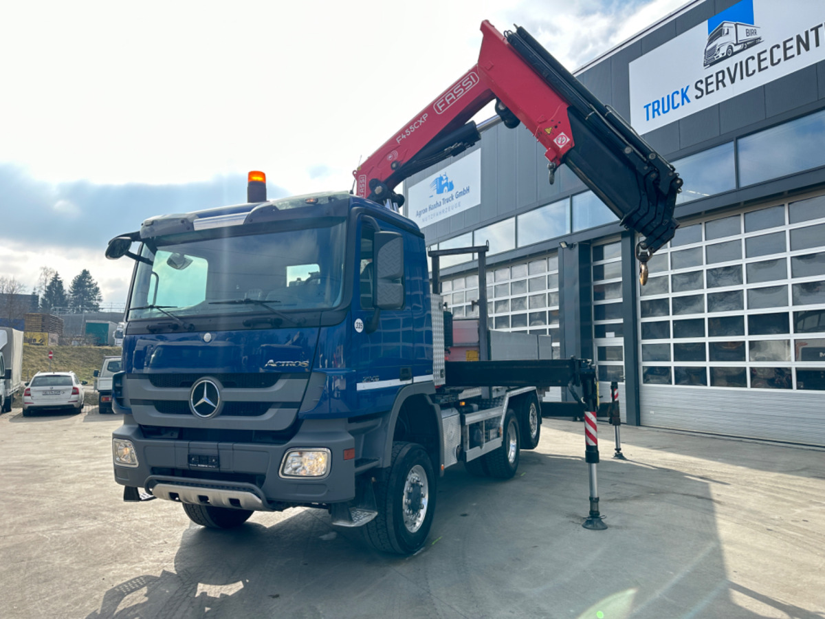 MERCEDES Actros 2648 6x4/4 Fassi455 SZM/Pritsche - Kranbil: bild 2 MERCEDES Actros 2648 6x4/4 Fassi455 SZM/Pritsche - Kranbil: bild 2