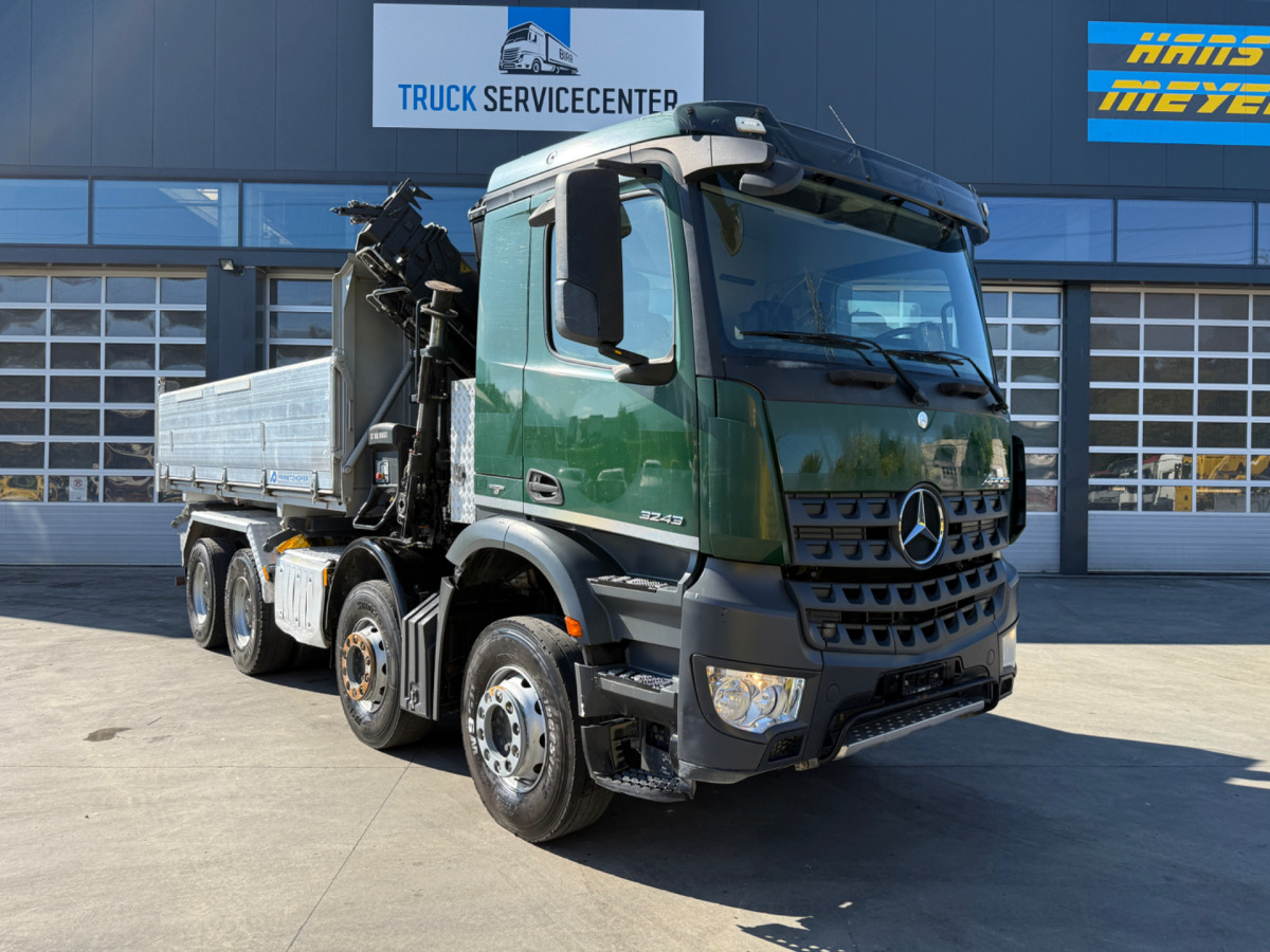 MERCEDES Arocs 3242 8x4 Hiab 166-4 - Tippbil lastbil, Kranbil: bild 5 MERCEDES Arocs 3242 8x4 Hiab 166-4 - Tippbil lastbil, Kranbil: bild 5
