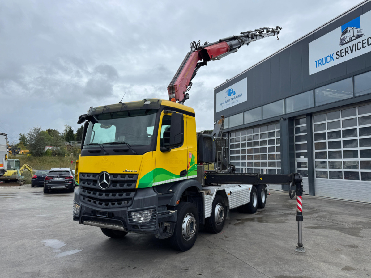 MERCEDES Arocs 3248 8x4 Fassi 315-7 mit Hiab 21T - Kranbil: bild 1 MERCEDES Arocs 3248 8x4 Fassi 315-7 mit Hiab 21T - Kranbil: bild 1