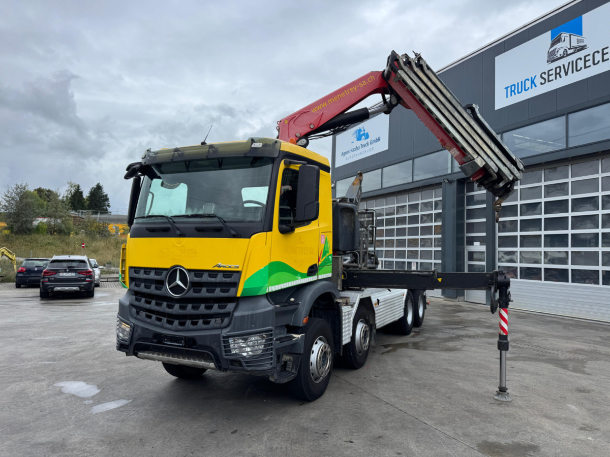 MERCEDES Arocs 3248 8x4 Fassi 315-7 mit Hiab 21T - Kranbil: bild 2 MERCEDES Arocs 3248 8x4 Fassi 315-7 mit Hiab 21T - Kranbil: bild 2