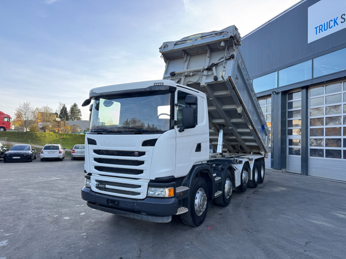 SCANIA G490 10x4 2S Moser - Tippbil lastbil: bild 1 SCANIA G490 10x4 2S Moser - Tippbil lastbil: bild 1