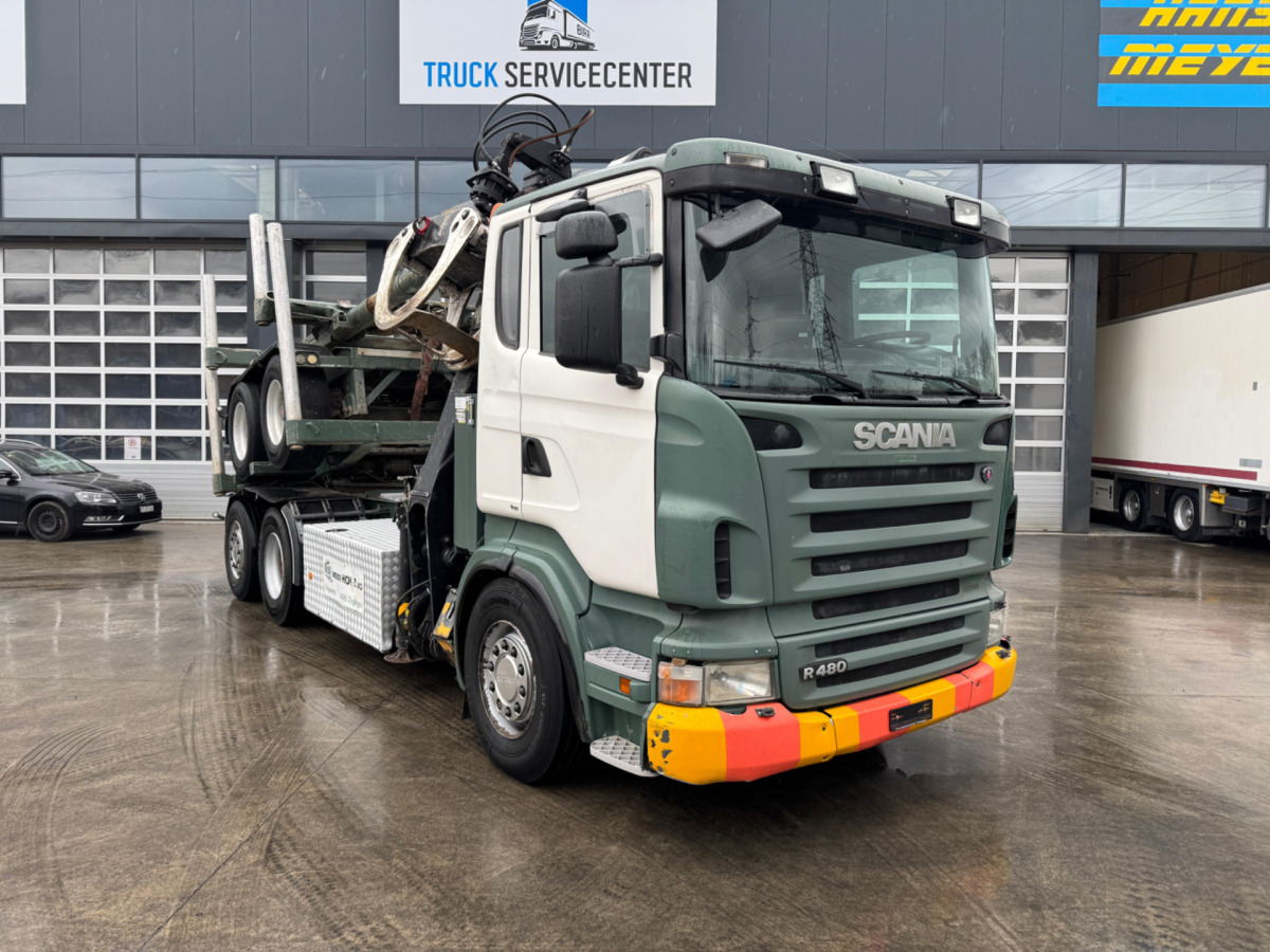 SCANIA R480 6x2 Loglift F265 mit Dolly - Timmerbil: bild 3 SCANIA R480 6x2 Loglift F265 mit Dolly - Timmerbil: bild 3