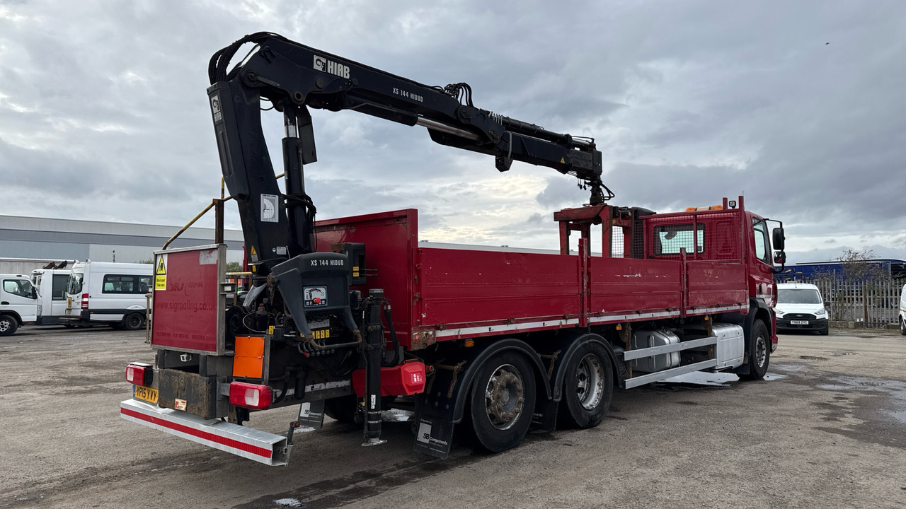 DAF CF 290 - Flakbil, Kranbil: bild 4 DAF CF 290 - Flakbil, Kranbil: bild 4