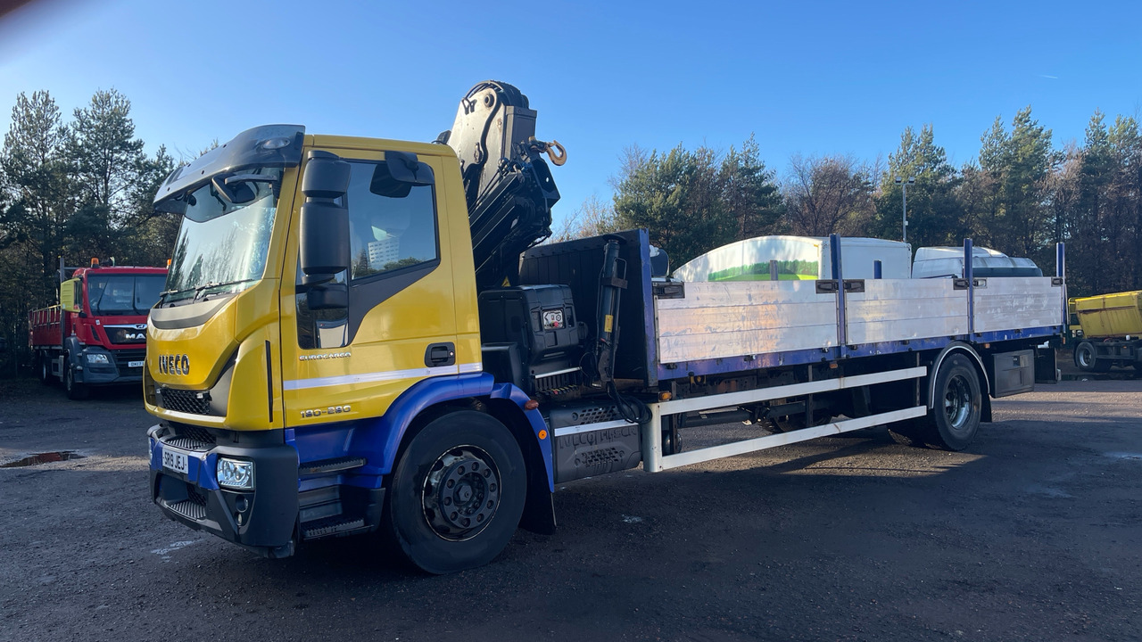 IVECO EUROCARGO 180-280 - Flakbil, Kranbil: bild 2 IVECO EUROCARGO 180-280 - Flakbil, Kranbil: bild 2