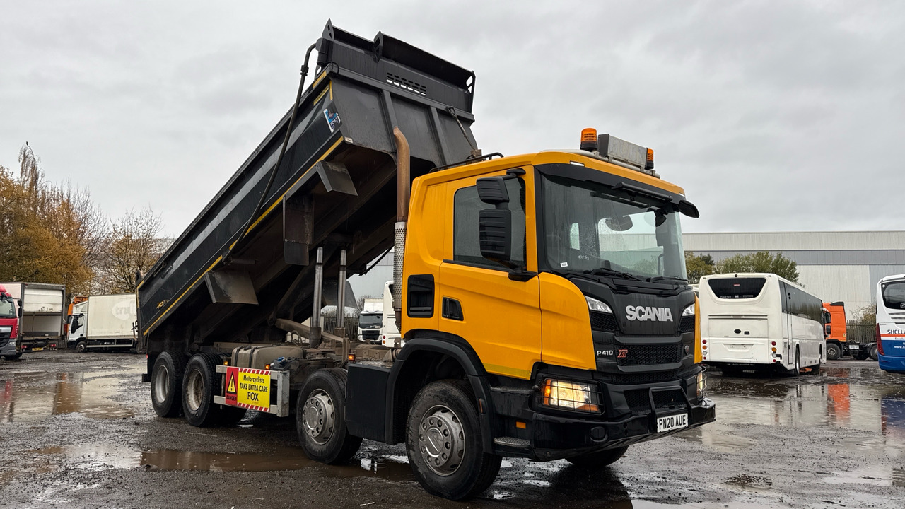 SCANIA P 410 XT - Tippbil lastbil: bild 1 SCANIA P 410 XT - Tippbil lastbil: bild 1