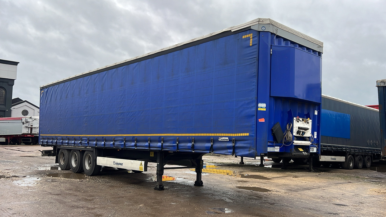 KRONE CURTAINSIDE EUROLINER - Släp: bild 1 KRONE CURTAINSIDE EUROLINER - Släp: bild 1