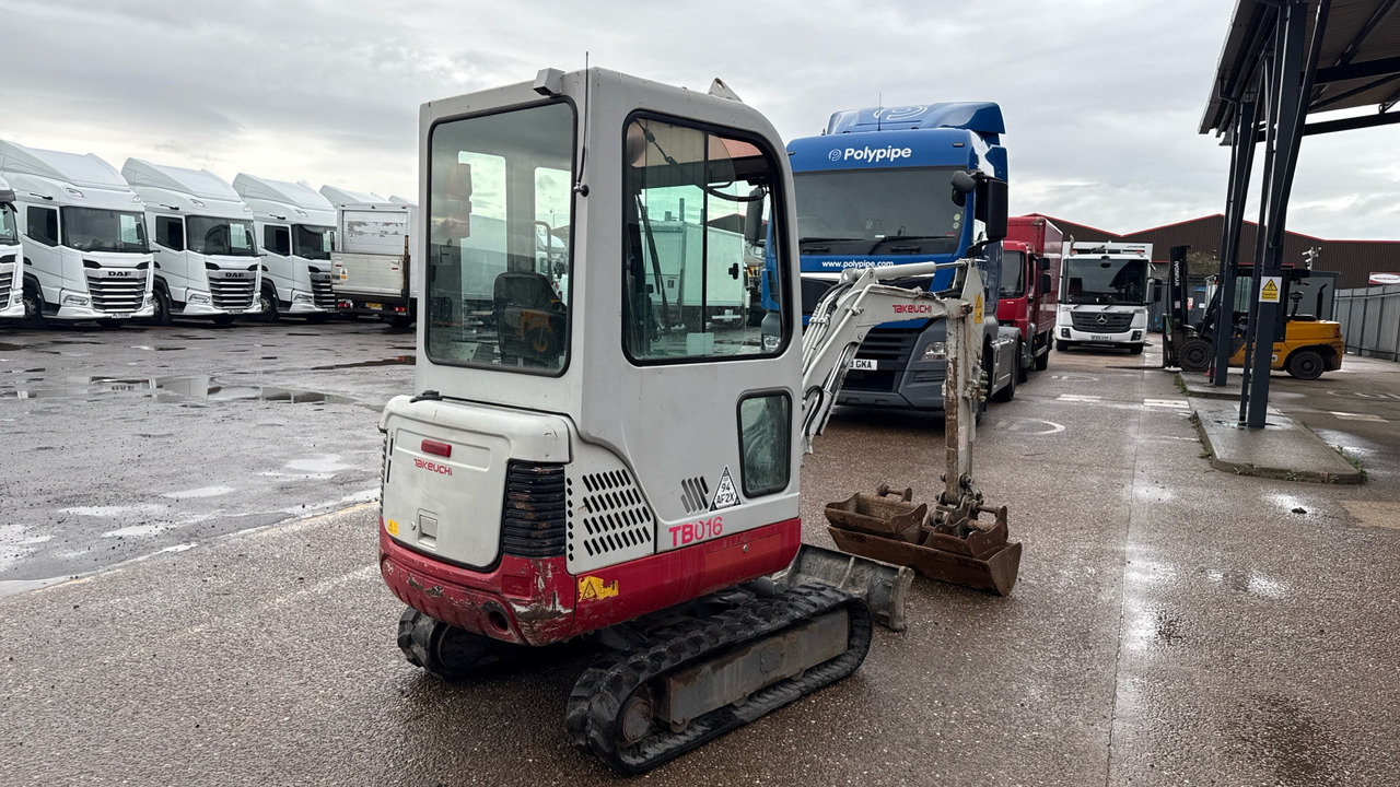 TAKEUCHI TB016 - Minigrävmaskin: bild 3 TAKEUCHI TB016 - Minigrävmaskin: bild 3