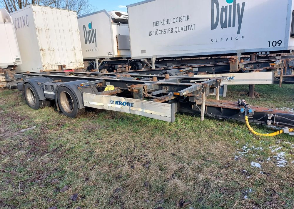 Containersläp/ Växelflaksläp Krone Tandem BDF: bild 1
