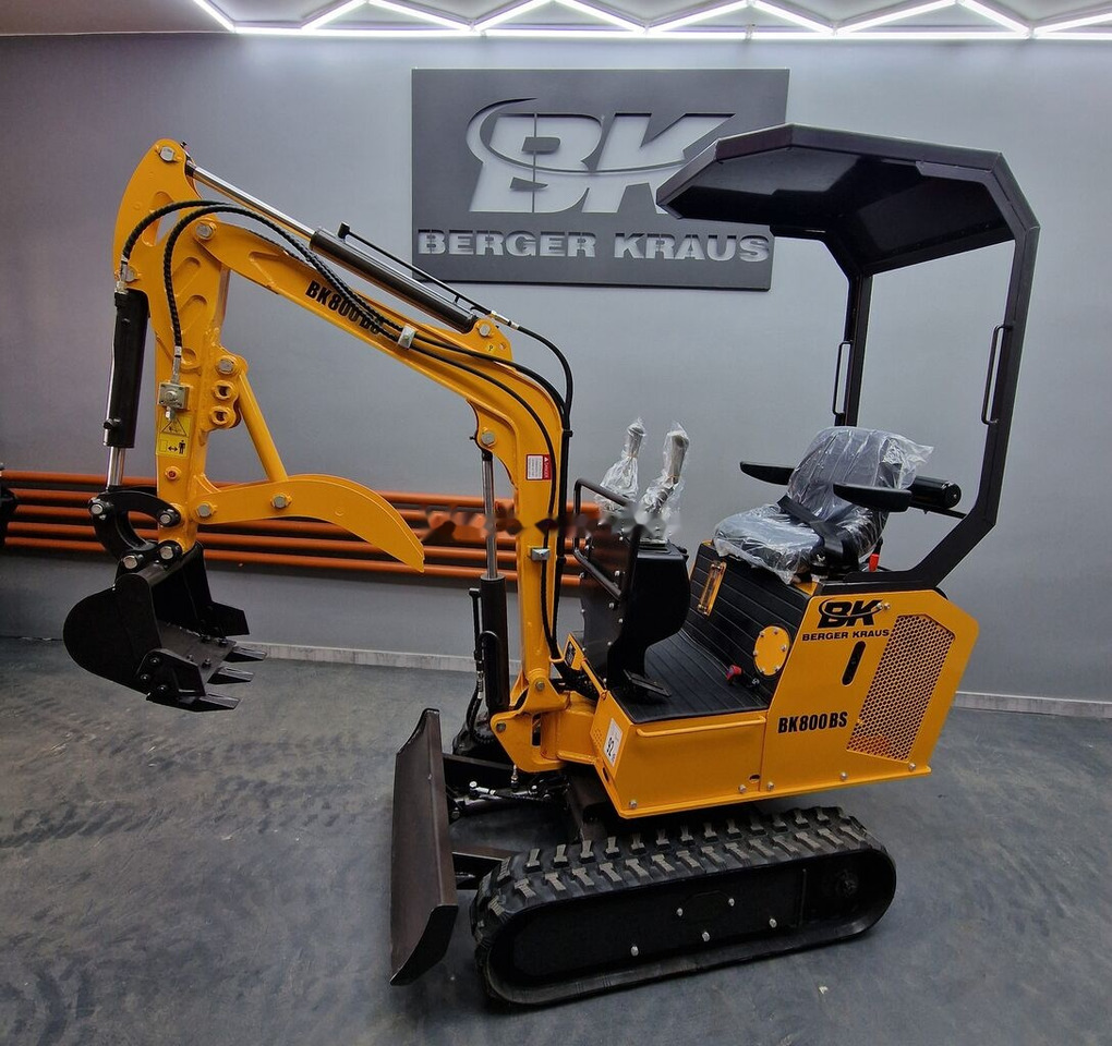 Berger Kraus BK800BS Nowa minikoparka Mini excavator Torsion arm - Minigrävmaskin: bild 2 Berger Kraus BK800BS Nowa minikoparka Mini excavator Torsion arm - Minigrävmaskin: bild 2