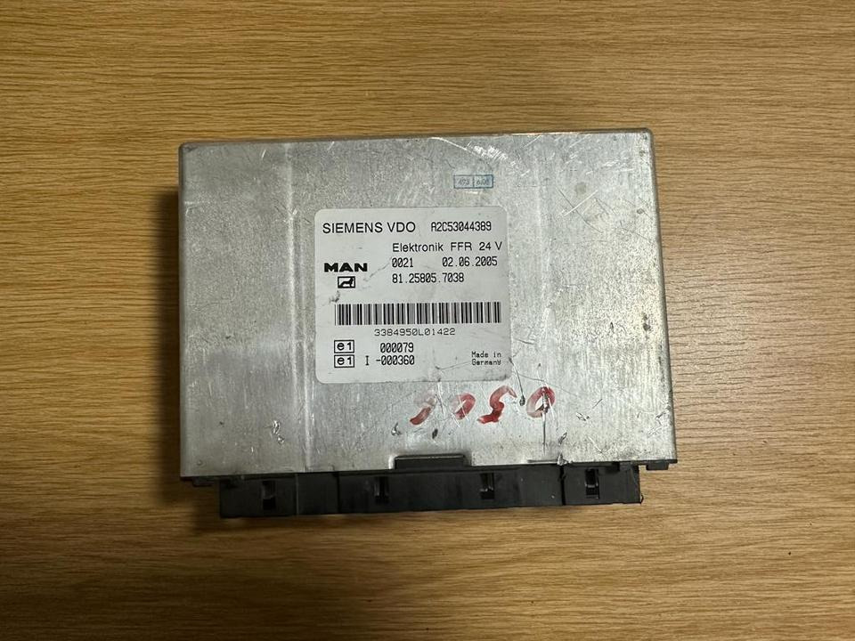 Kontrollenhet för Lastbil MAN SIEMENS VDO ELEKTRONIK FFR Steuergerät 81.25805.7038: bild 1