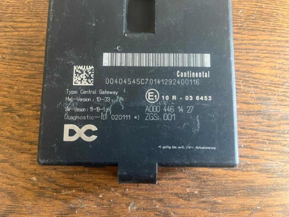 Mercedes Actros MP4 Central Gateway Steuergerät A0004461427 - Kontrollenhet för Lastbil: bild 3 Mercedes Actros MP4 Central Gateway Steuergerät A0004461427 - Kontrollenhet för Lastbil: bild 3