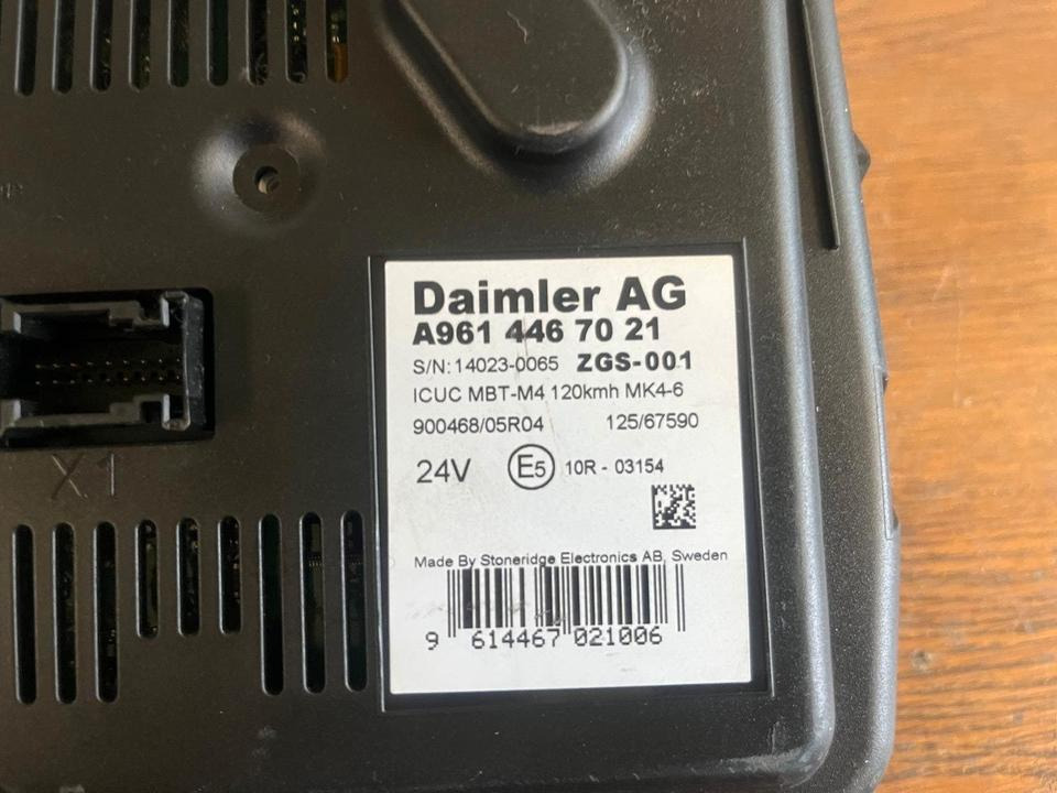 Mercedes Benz Actros MP4 Kombiinstrument / Tacho A9614467021 - Instrumentbräda för Lastbil: bild 3 Mercedes Benz Actros MP4 Kombiinstrument / Tacho A9614467021 - Instrumentbräda för Lastbil: bild 3