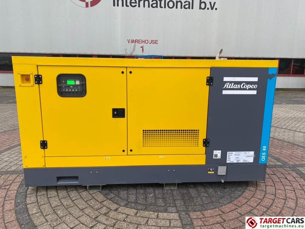 Atlas Copco QES80 Diesel 90KVA Generator 400/230V Unused - Elgenerator: bild 1 Atlas Copco QES80 Diesel 90KVA Generator 400/230V Unused - Elgenerator: bild 1