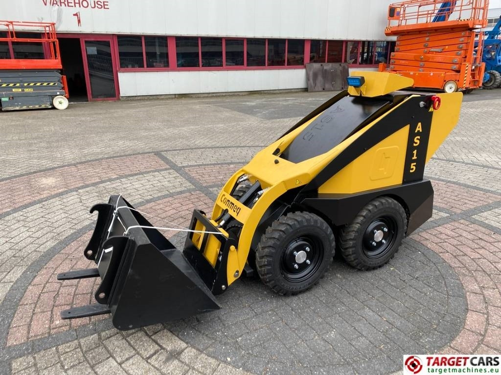 Conmeq AS15 Mini Skid Steer Loader 4x4 Electric - Kompaktlastare/ Slirstyrda lastare: bild 1 Conmeq AS15 Mini Skid Steer Loader 4x4 Electric - Kompaktlastare/ Slirstyrda lastare: bild 1