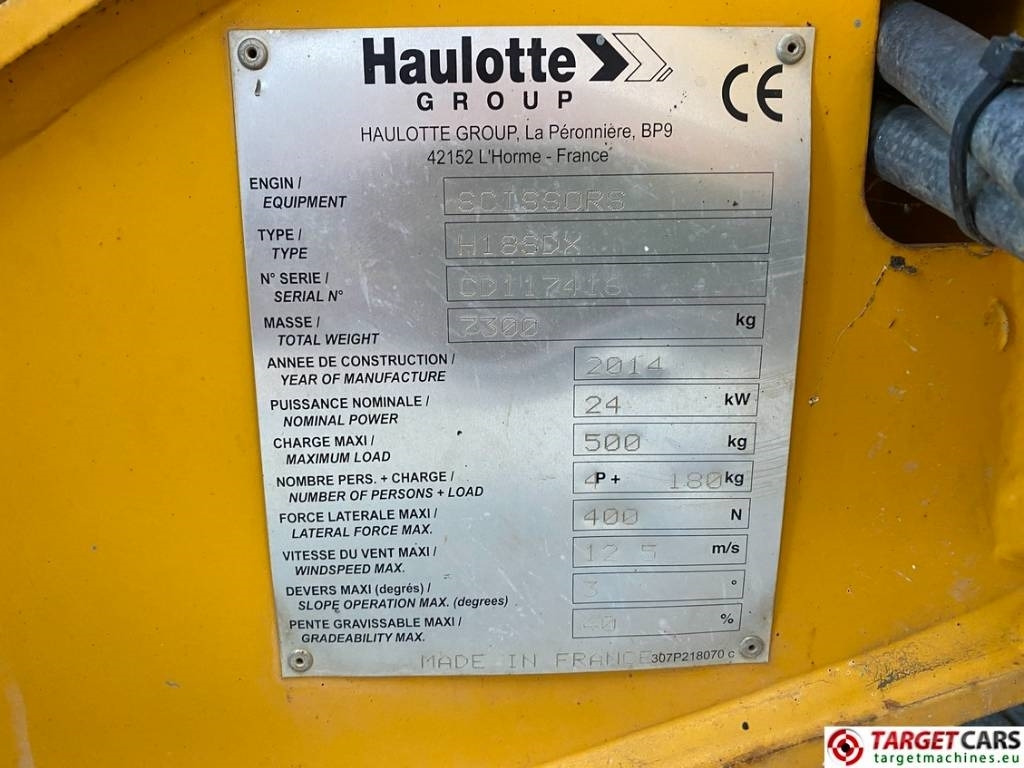 Leasa Haulotte H18SDX Diesel H18SX Scissor 4x4 Work Lift 1800cm Haulotte H18SDX Diesel H18SX Scissor 4x4 Work Lift 1800cm: bild 10 Leasa Haulotte H18SDX Diesel H18SX Scissor 4x4 Work Lift 1800cm Haulotte H18SDX Diesel H18SX Scissor 4x4 Work Lift 1800cm: bild 10