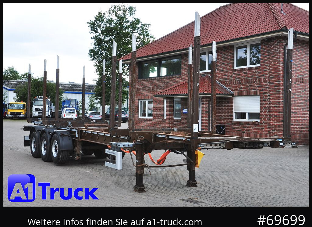 DOLL H3L-14XL Holz Tele, Lenkachse 275 tkm. - Timmertrailer: bild 1 DOLL H3L-14XL Holz Tele, Lenkachse 275 tkm. - Timmertrailer: bild 1