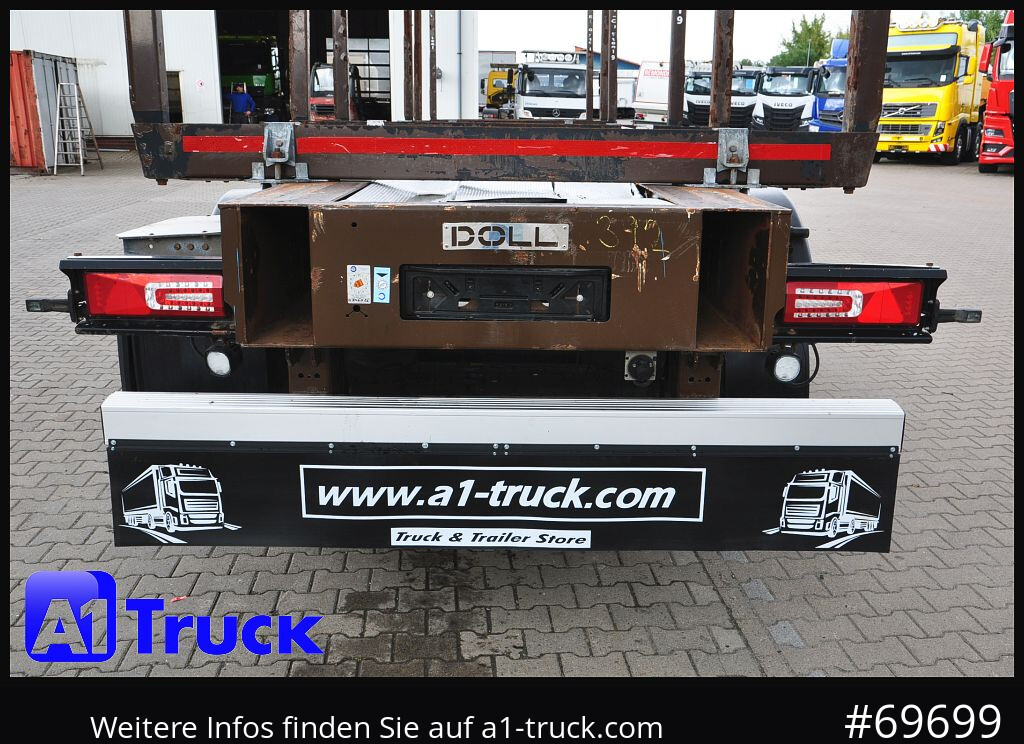DOLL H3L-14XL Holz Tele, Lenkachse 275 tkm. - Timmertrailer: bild 5 DOLL H3L-14XL Holz Tele, Lenkachse 275 tkm. - Timmertrailer: bild 5