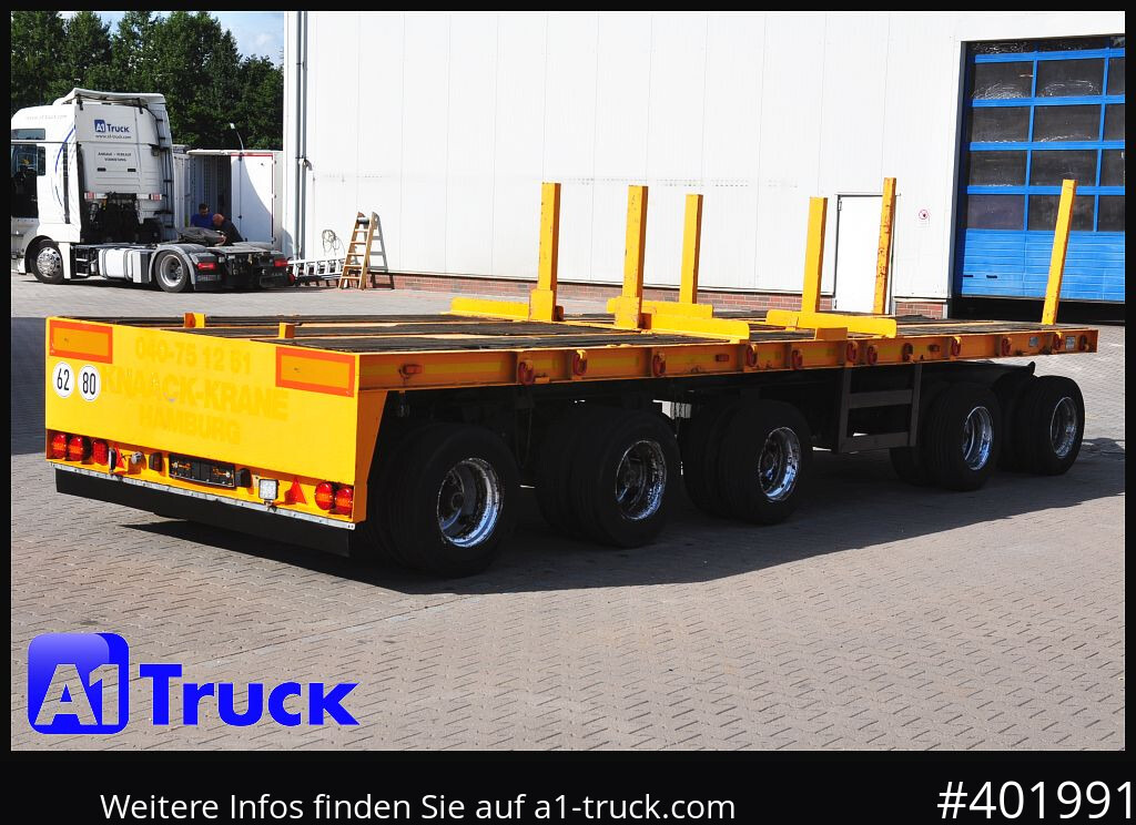 GOLDHOFER 5 achs Ballast, Lenkachse, 50to., Schwerlast, - Flaksläp: bild 1 GOLDHOFER 5 achs Ballast, Lenkachse, 50to., Schwerlast, - Flaksläp: bild 1