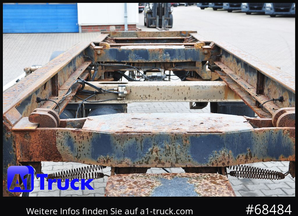 HUEFFERMANN HSA 1870, Abrollanhänger, Schlitten, - Lastväxlarsläp/ Liftdumpersläp: bild 2 HUEFFERMANN HSA 1870, Abrollanhänger, Schlitten, - Lastväxlarsläp/ Liftdumpersläp: bild 2