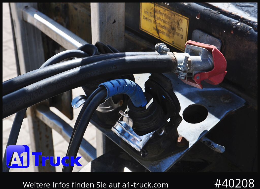 HUEFFERMANN HTA1800, Ballast, BPW Achsen,  Luft, - Flaksläp: bild 2 HUEFFERMANN HTA1800, Ballast, BPW Achsen,  Luft, - Flaksläp: bild 2