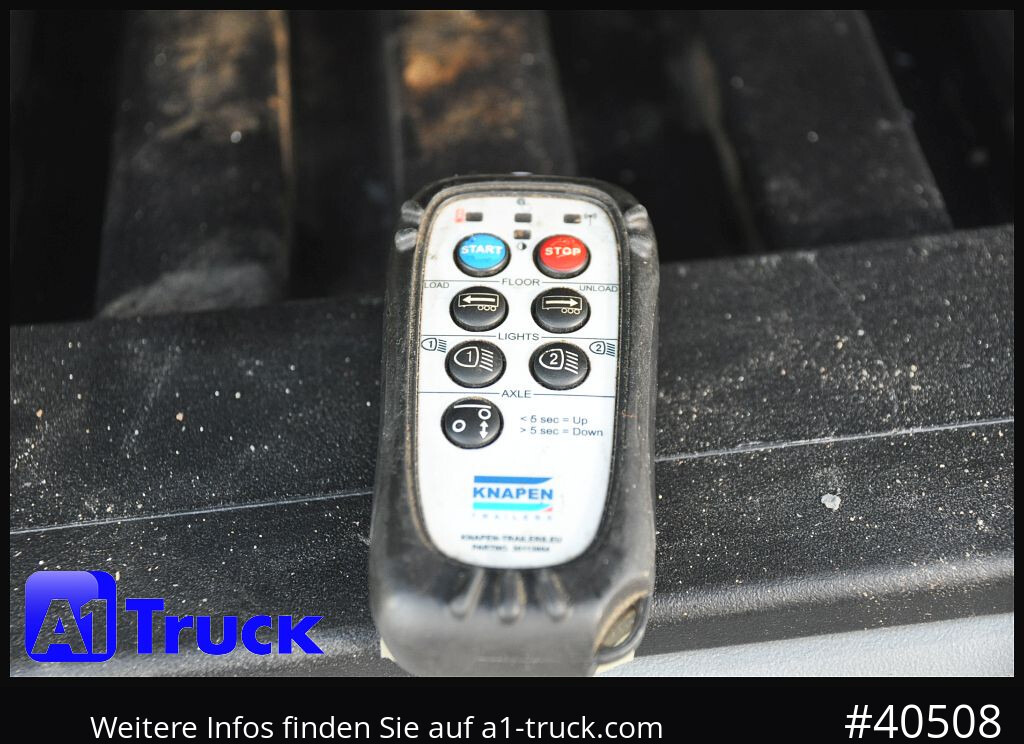 KNAPEN K100, Liftachse, Funk ca. 90m³ - Moving floor semitrailer: bild 2 KNAPEN K100, Liftachse, Funk ca. 90m³ - Moving floor semitrailer: bild 2