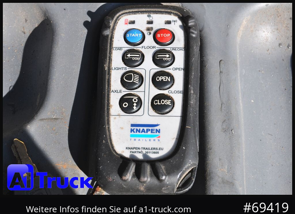 KNAPEN K100, Liftachse, Funk ca. 90m³ - Moving floor semitrailer: bild 4 KNAPEN K100, Liftachse, Funk ca. 90m³ - Moving floor semitrailer: bild 4