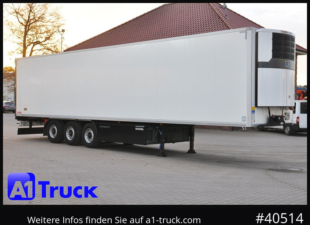 KOEGEL ThermoKing A400, Doppelstock, Blumenbreit - Kyl/ Frys semitrailer: bild 1 KOEGEL ThermoKing A400, Doppelstock, Blumenbreit - Kyl/ Frys semitrailer: bild 1