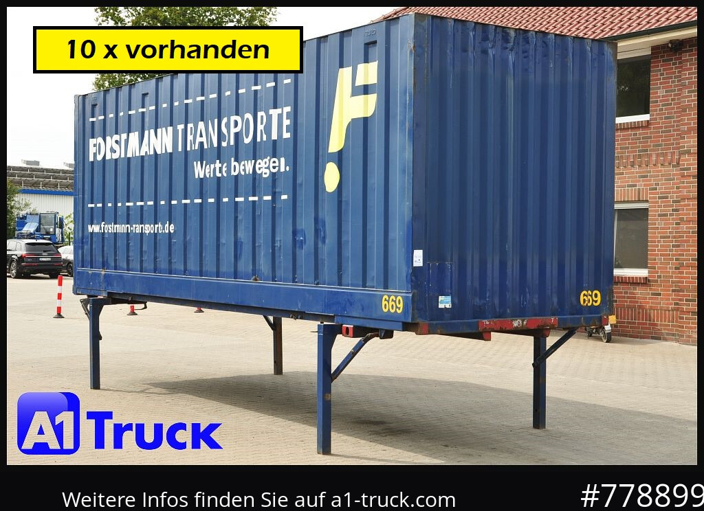 KRONE BDF 7,82 Container, 2700mm Innenhöhe, Portaltür - Sjöcontainer: bild 1 KRONE BDF 7,82 Container, 2700mm Innenhöhe, Portaltür - Sjöcontainer: bild 1