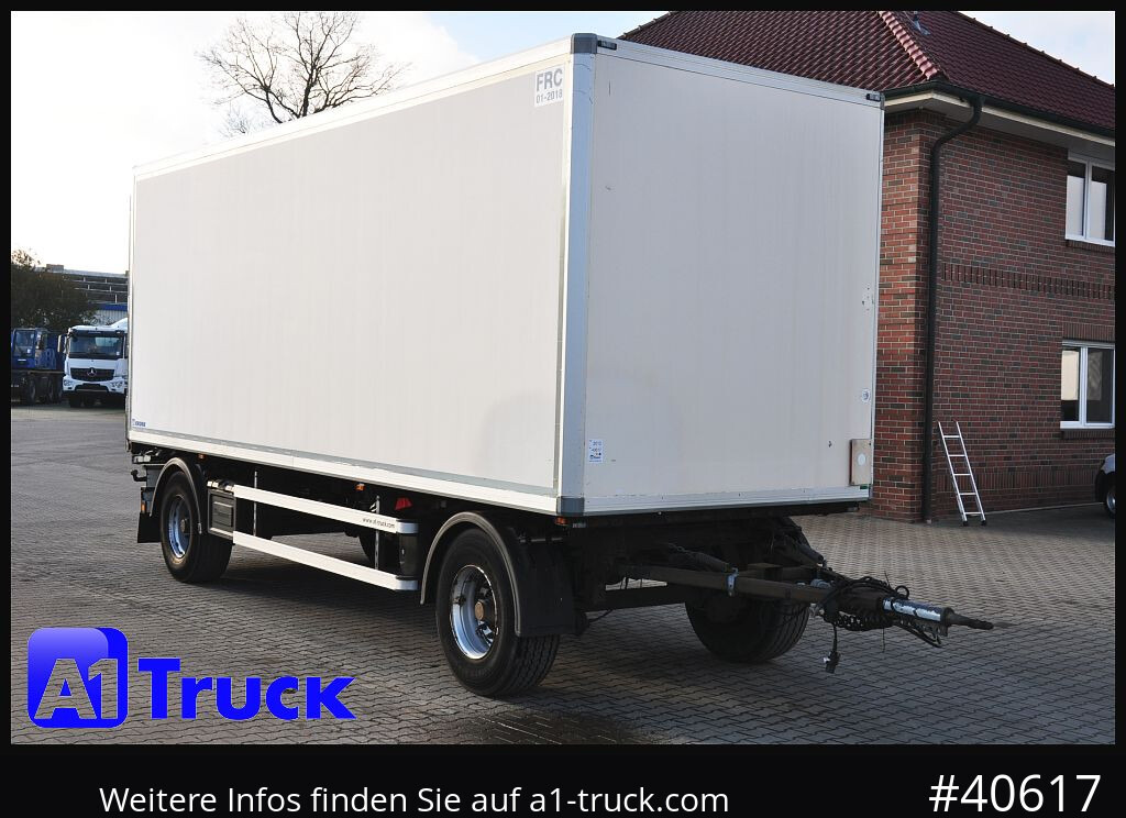 KRONE Koffer ISO, stakr isoliert ehemaliger Kühlkoffer, Aluboden - Skåpsläp: bild 1 KRONE Koffer ISO, stakr isoliert ehemaliger Kühlkoffer, Aluboden - Skåpsläp: bild 1