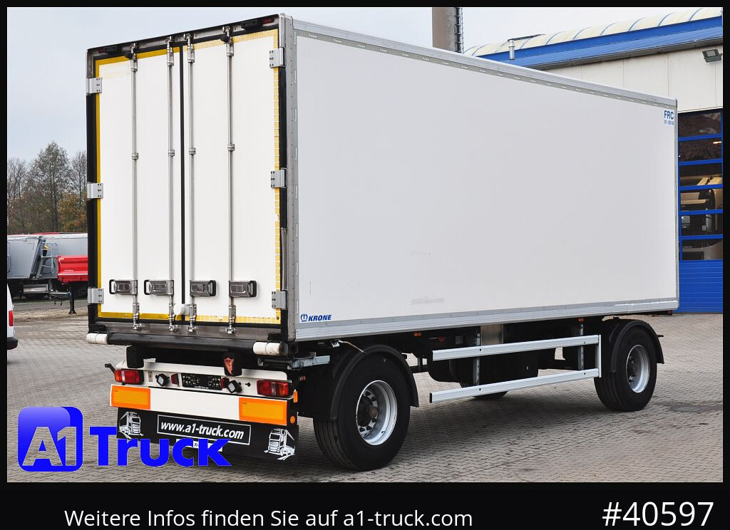 Skåpsläp KRONE Koffer ISO, stark isoliert ehemaliger Kühlkoffer, Aluboden: bild 9