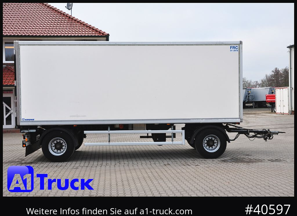 Skåpsläp KRONE Koffer ISO, stark isoliert ehemaliger Kühlkoffer, Aluboden: bild 8