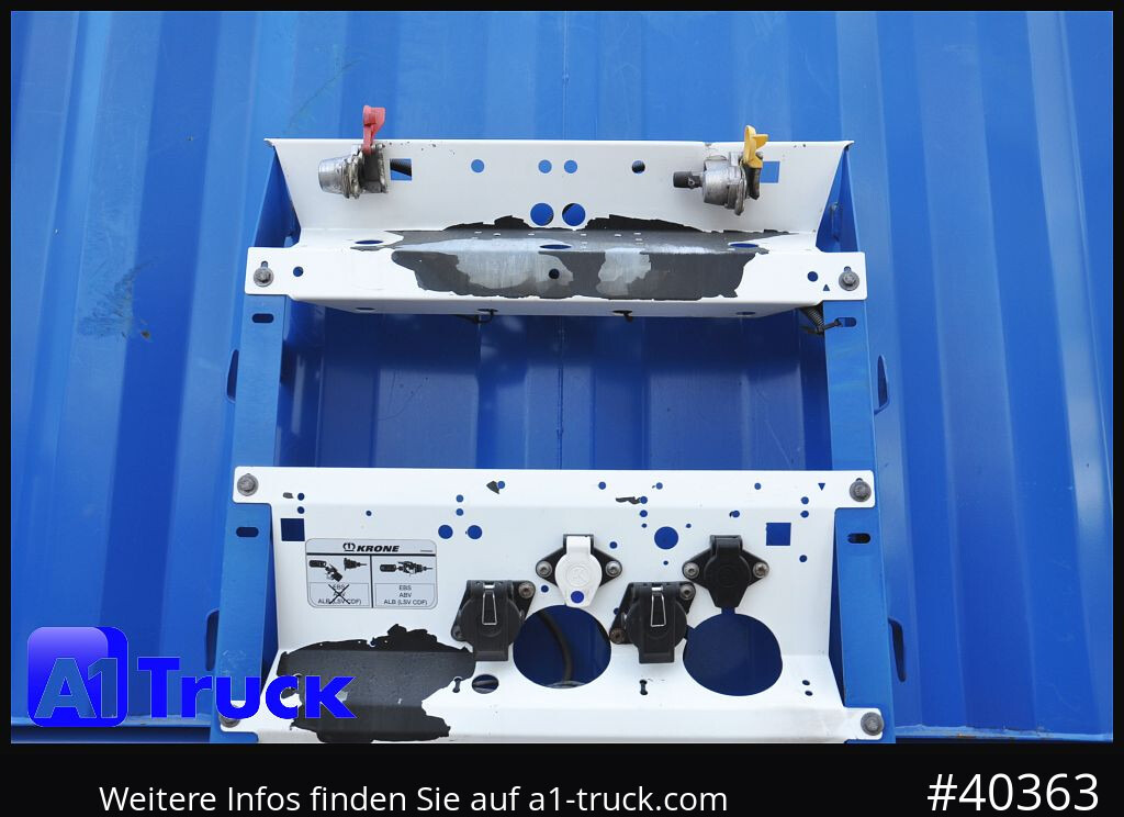 KRONE Megatrailer, Plateau, Liftachse, Staplerhalterung, - Flaktrailer: bild 5 KRONE Megatrailer, Plateau, Liftachse, Staplerhalterung, - Flaktrailer: bild 5