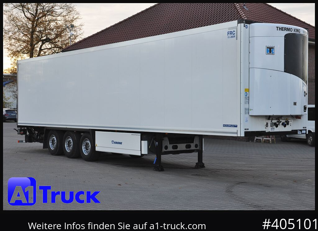 KRONE SD, TK SLX 300, LBW +Türen, 121 Bstd. - Kyl/ Frys semitrailer: bild 1 KRONE SD, TK SLX 300, LBW +Türen, 121 Bstd. - Kyl/ Frys semitrailer: bild 1