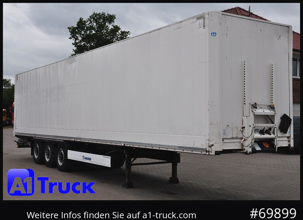 KRONE SDK 27, Koffer, 1 Vorbesitzer, Doppelstock - Skåp semitrailer: bild 1 KRONE SDK 27, Koffer, 1 Vorbesitzer, Doppelstock - Skåp semitrailer: bild 1