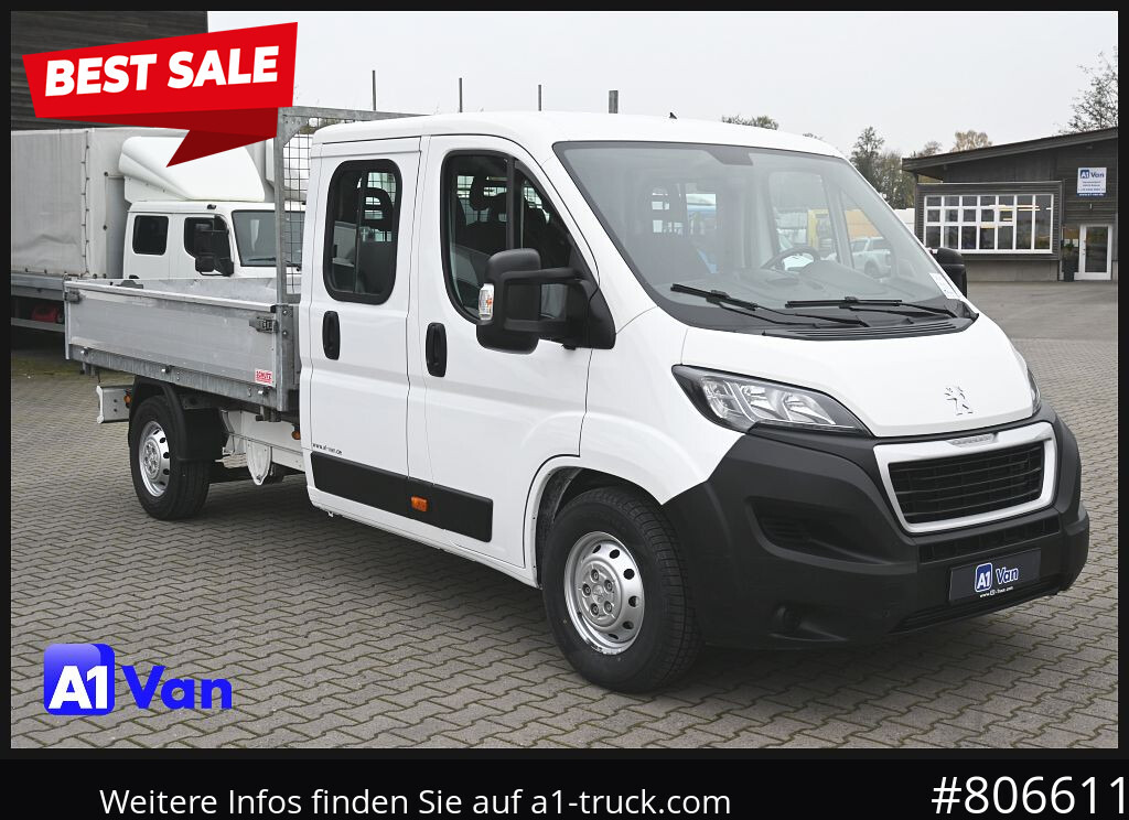 PEUGEOT Boxer Doka Kipper, AHK, Klima, Standheizung - Lastbil: bild 1 PEUGEOT Boxer Doka Kipper, AHK, Klima, Standheizung - Lastbil: bild 1