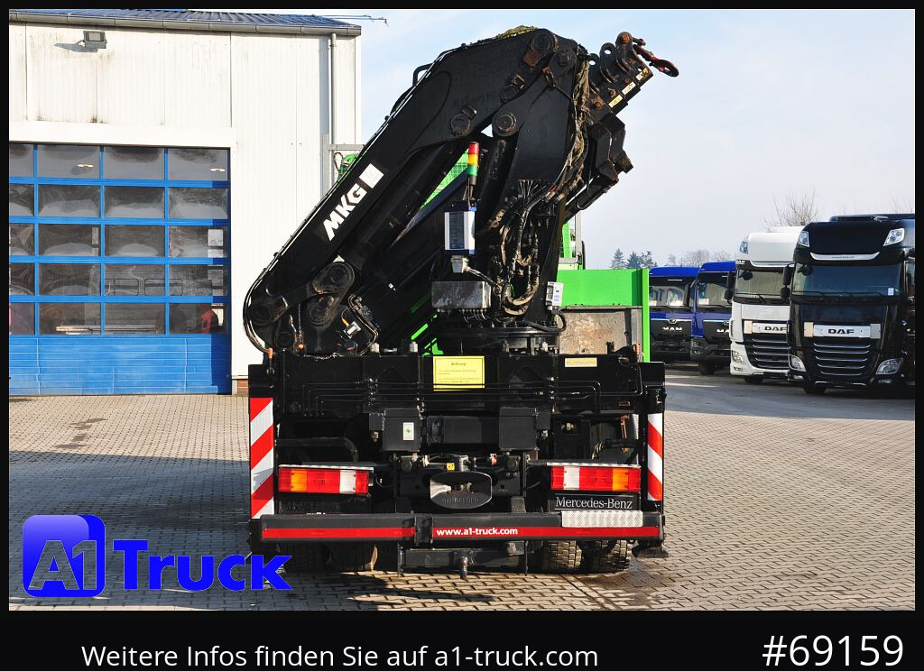 MERCEDES-BENZ Actros 1844 MP3, Kran MKG 291 HP 5+3 Funk, TÜV 06/2026 - Kranbil: bild 3 MERCEDES-BENZ Actros 1844 MP3, Kran MKG 291 HP 5+3 Funk, TÜV 06/2026 - Kranbil: bild 3