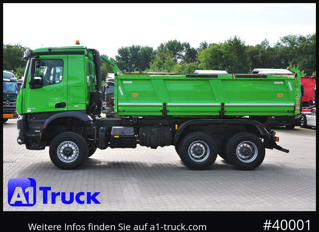 Tippbil lastbil MERCEDES-BENZ Arcos 3342 BB, 6X6 Meiller Bordmatik: bild 11