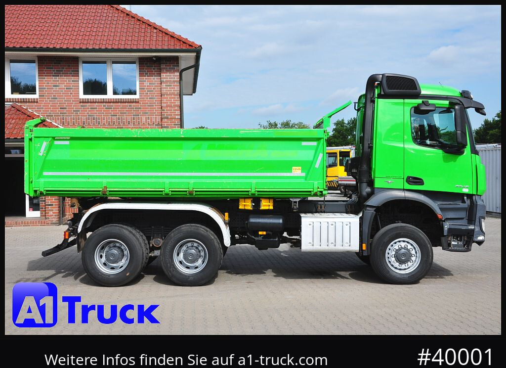 Tippbil lastbil MERCEDES-BENZ Arcos 3342 BB, 6X6 Meiller Bordmatik: bild 8