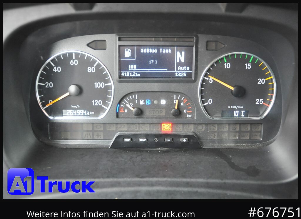 MERCEDES-BENZ Axor 2543,  Atlas 170.2  Kran, Lift-Lenkachse, - Flakbil, Kranbil: bild 5 MERCEDES-BENZ Axor 2543,  Atlas 170.2  Kran, Lift-Lenkachse, - Flakbil, Kranbil: bild 5