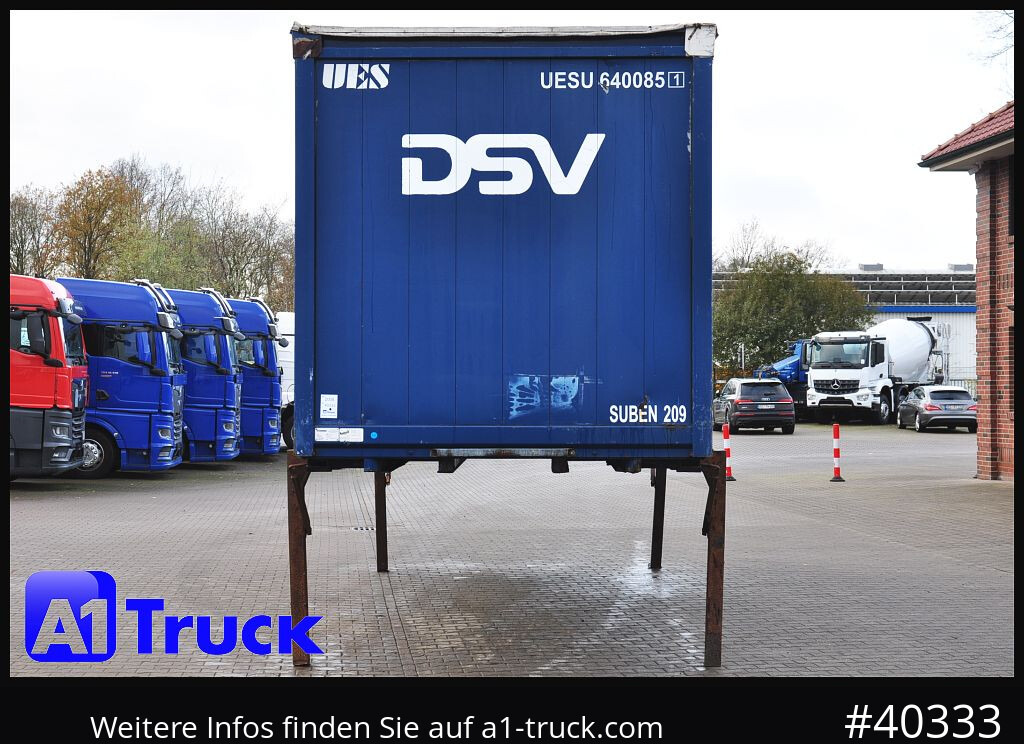 KRONE 7.45 BDF Wechselbrücke, Schiebeplane - Övrig maskin: bild 2 KRONE 7.45 BDF Wechselbrücke, Schiebeplane - Övrig maskin: bild 2